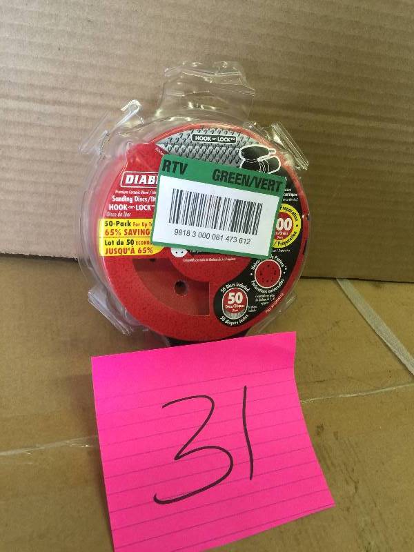Diablo Hook Lock Sanding Discs