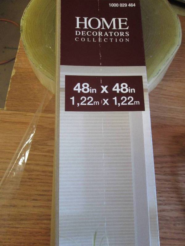 lot 202 image: Home Cordless Cellular Shades 48 X...