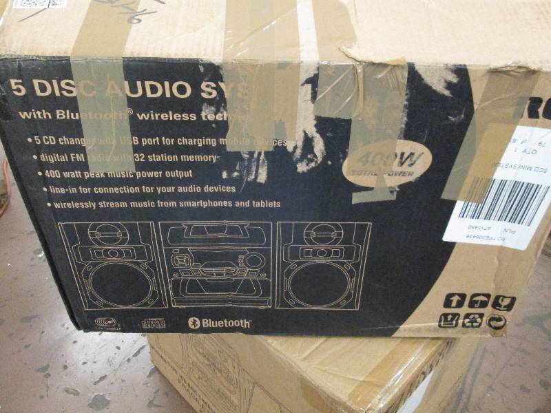 lot 224 image: RCA 5 Disc Auto CD Changer System w...