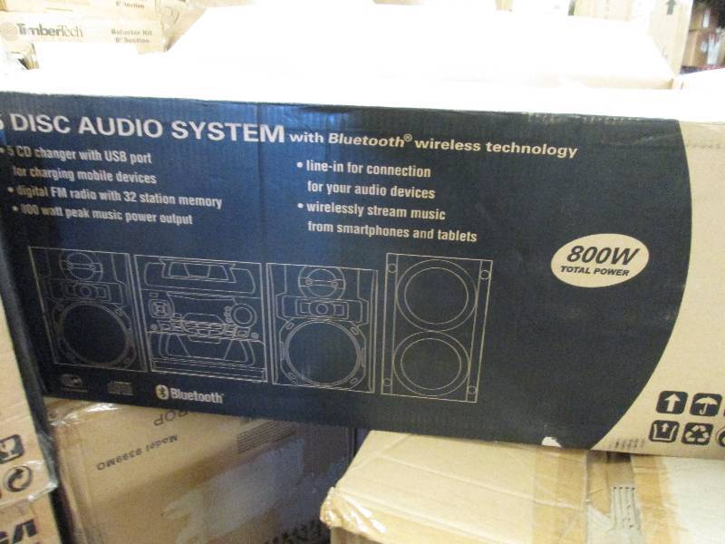 lot 226 image: RCA 5 Disc Auto CD Changer System w...
