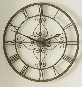 lot 44 image: Romanesque Wall Clock open box, unt...