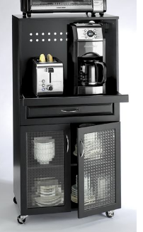 lot 59 image: Intel Appliance Cabinet Black open ...