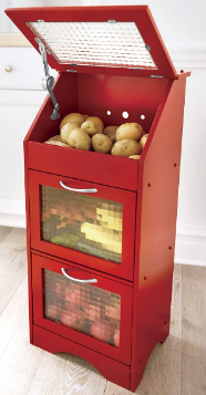 lot 63 image: Veggie Bin with Glass Door open box...