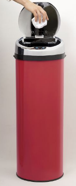 lot 67 image: Automatically-Opening Trash Bins op...