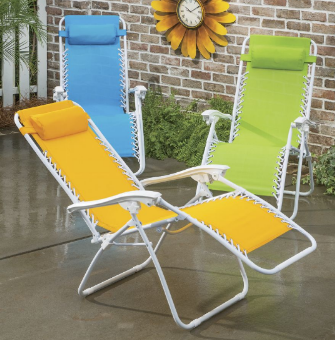 lot 78 image: Portable Zero Gravity Lounge Chair ...