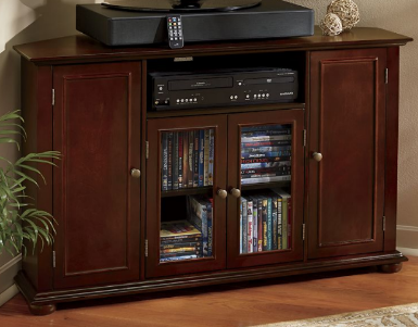 lot 82 image: Litchfield Corner TV Stand open box...