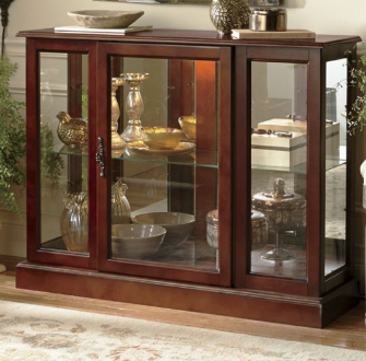 lot 88 image: Felicity Lighted Curio open box ret...