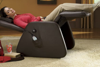 lot 96 image: Full-Recline Zero Gravity Chair wit...