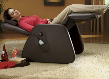 lot 97 image: Full-Recline Zero Gravity Chair wit...