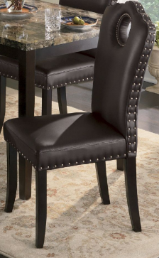 lot 105 image: Nailhead Dining Chair Assembly requ...