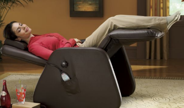 lot 116 image: Full-Recline Zero Gravity Chair wit...