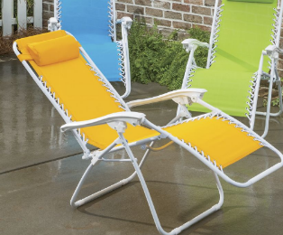 lot 123 image: Portable Zero Gravity Lounge Chair ...