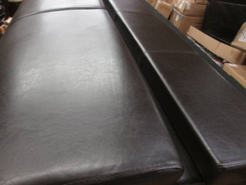 lot 138 image: Queen Storage HeadboardFootboard o...