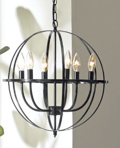 lot 11 image: Round Chandelier open box returns, ...