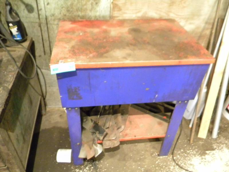 Parts Cleaner and Lawn Mower Blades Lot