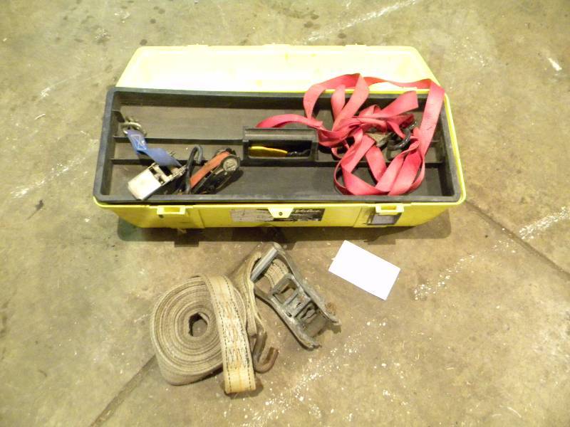 Straps and Tool Box