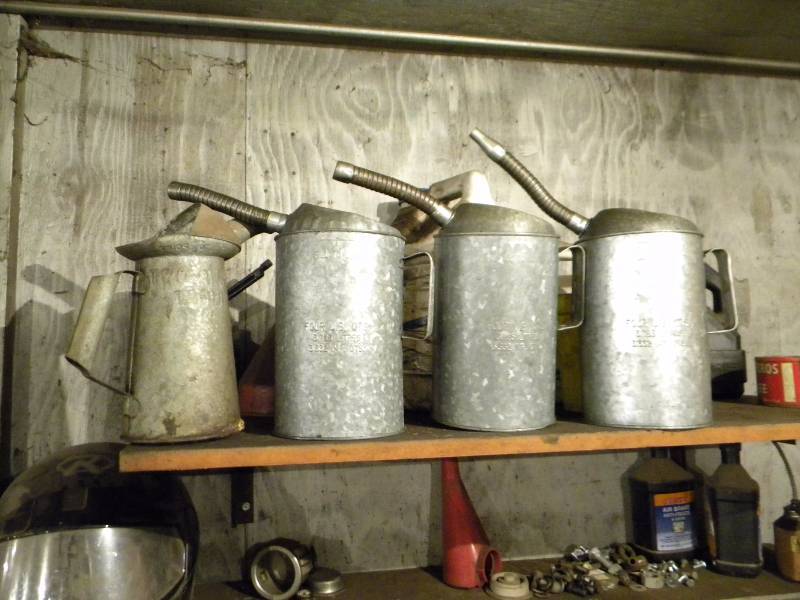 Vintage Oil Cans
