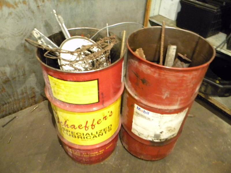 Lubricant Drums Lot