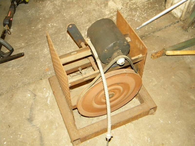Electric Motor and Pulley