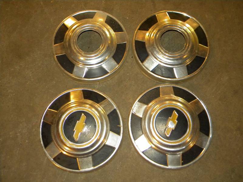 Vintage Chevrolet Hubcaps