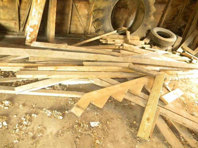 Rough Cut Lumber Lot