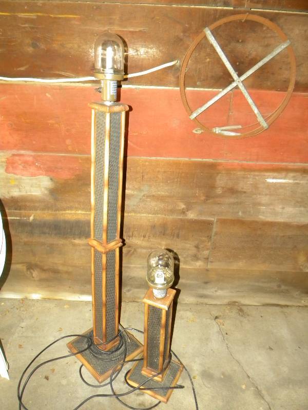Bamboo Lamp Set