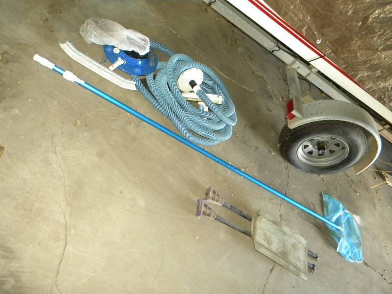 Pool Cleaning Lot