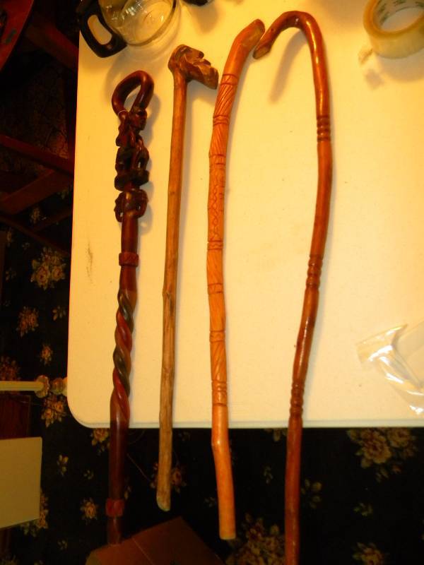 Wooden Cane Lot