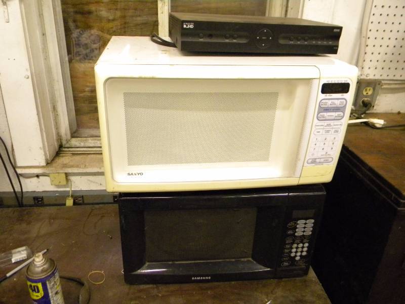 Microwave and Directv Lot