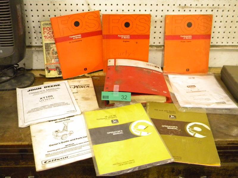 Shop and Service Manual Lot