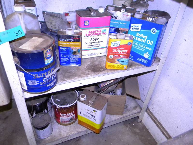 Garage Chemicals Lot
