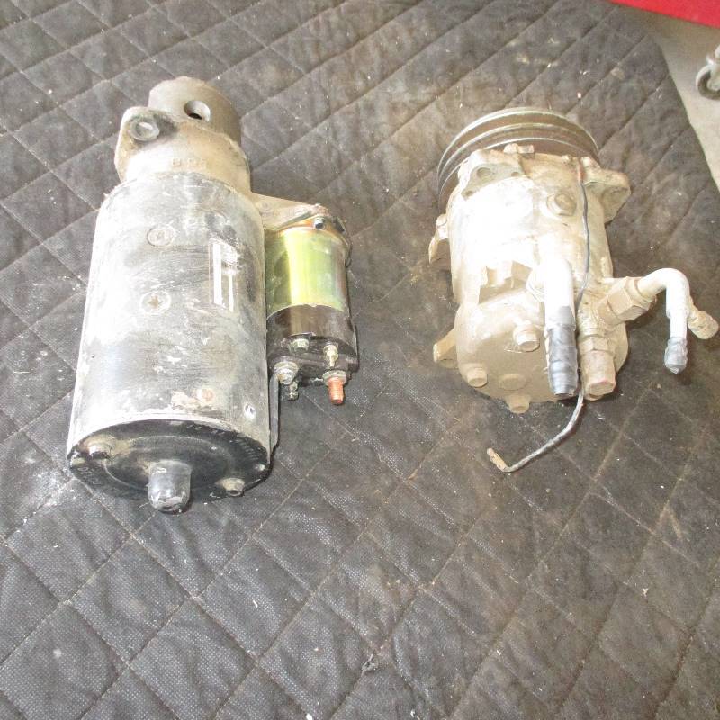 STARTER AND AIR CONDITIONER