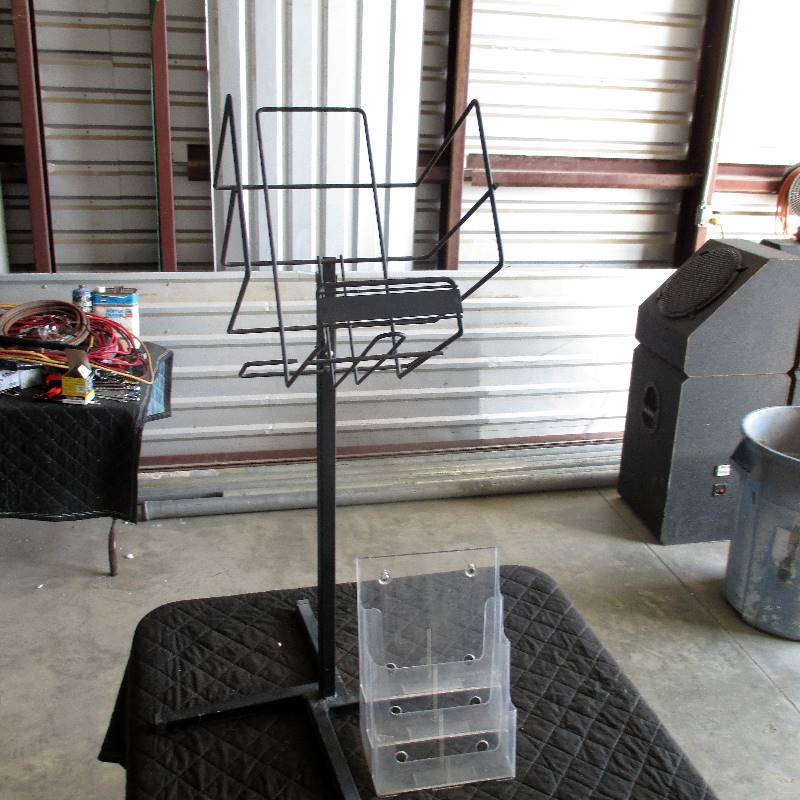 BROCHURE STAND AND HOLDER
