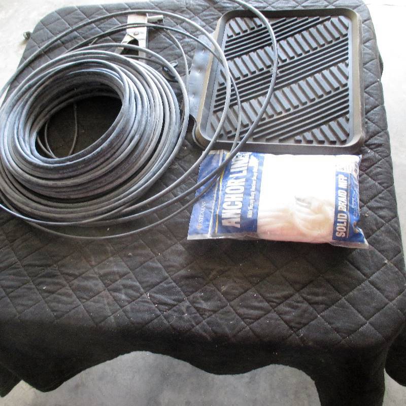 38 PLASTIC AIRLINE, 38 ROPE, FLOOR MATS