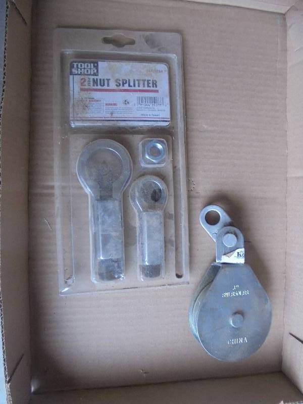 Nut Splitter & Pulley