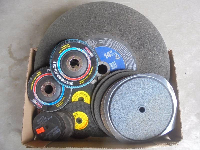 Lot - Sanding WheelsBlades