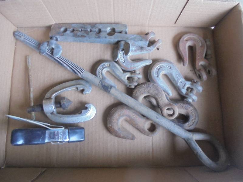 Lot - Hooks, Clamp, etc