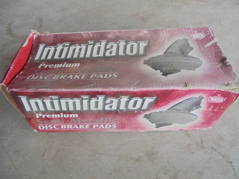 Intimidator Disc Brake Pads, DMX376