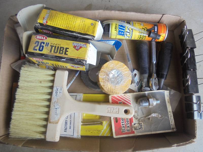 Lot - Misc Shop, Inner Tubes, Etc