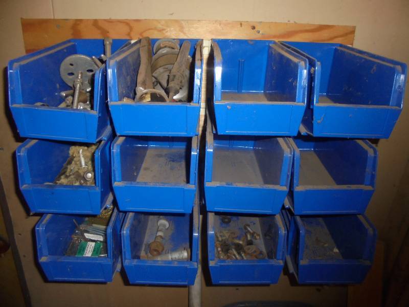Lot - Blue Organizers wContent