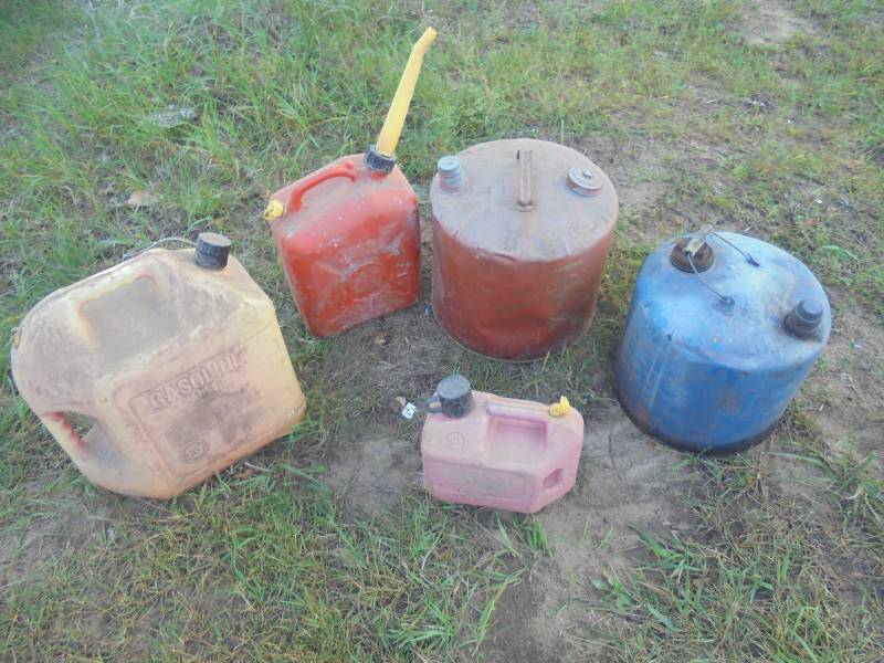 Lot - Misc Gas Cans
