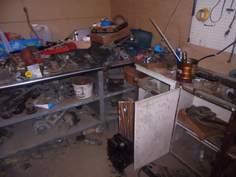 Lot - Scrap Pile - Shelving Included