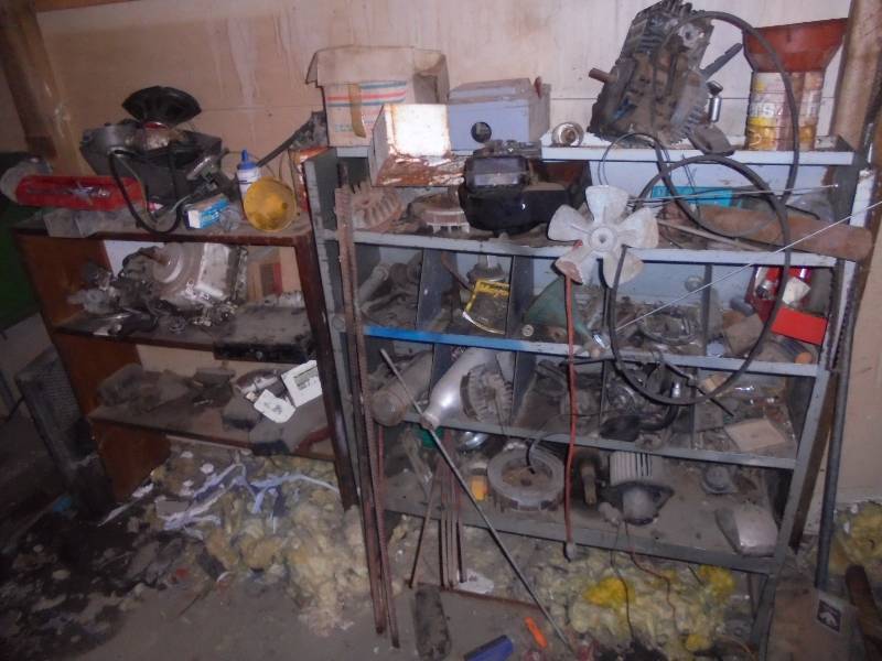 Lot - Scrap Pile - Shelving Included
