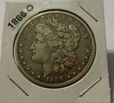 1886-O Morgan Silver Dollar