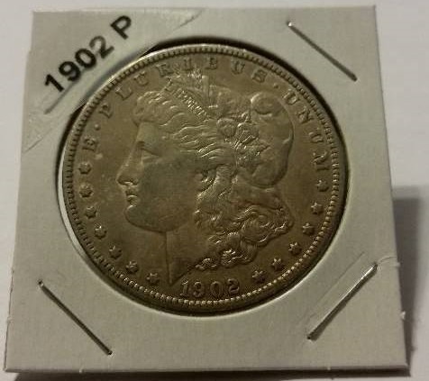 1902-P Morgan Silver Dollar