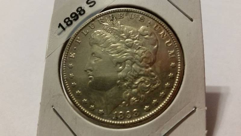 1898-S Morgan Silver Dollar