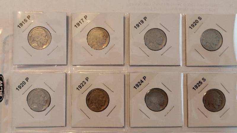 Lot of 20 Buffalo Nickels - Multiple Dates