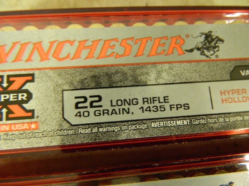 lot 25 image: 200 Rounds of 22 LR Hollow Point Ammo