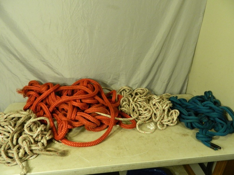 lot 35 image: Heavy Duty Tree Climbers Rope