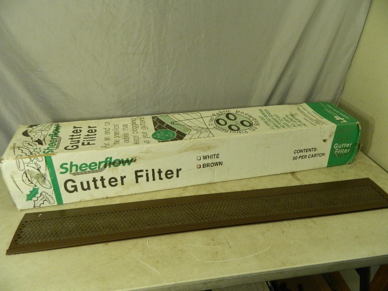 lot 85 image: 13 Pcs New Gutter Screen